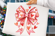 Valentines Day Coquette Bow PNG, an Illustration by SinaCreation (Thumbnail 1 of 11)