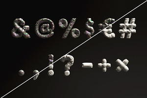 PUFFY - 3D Letters Set