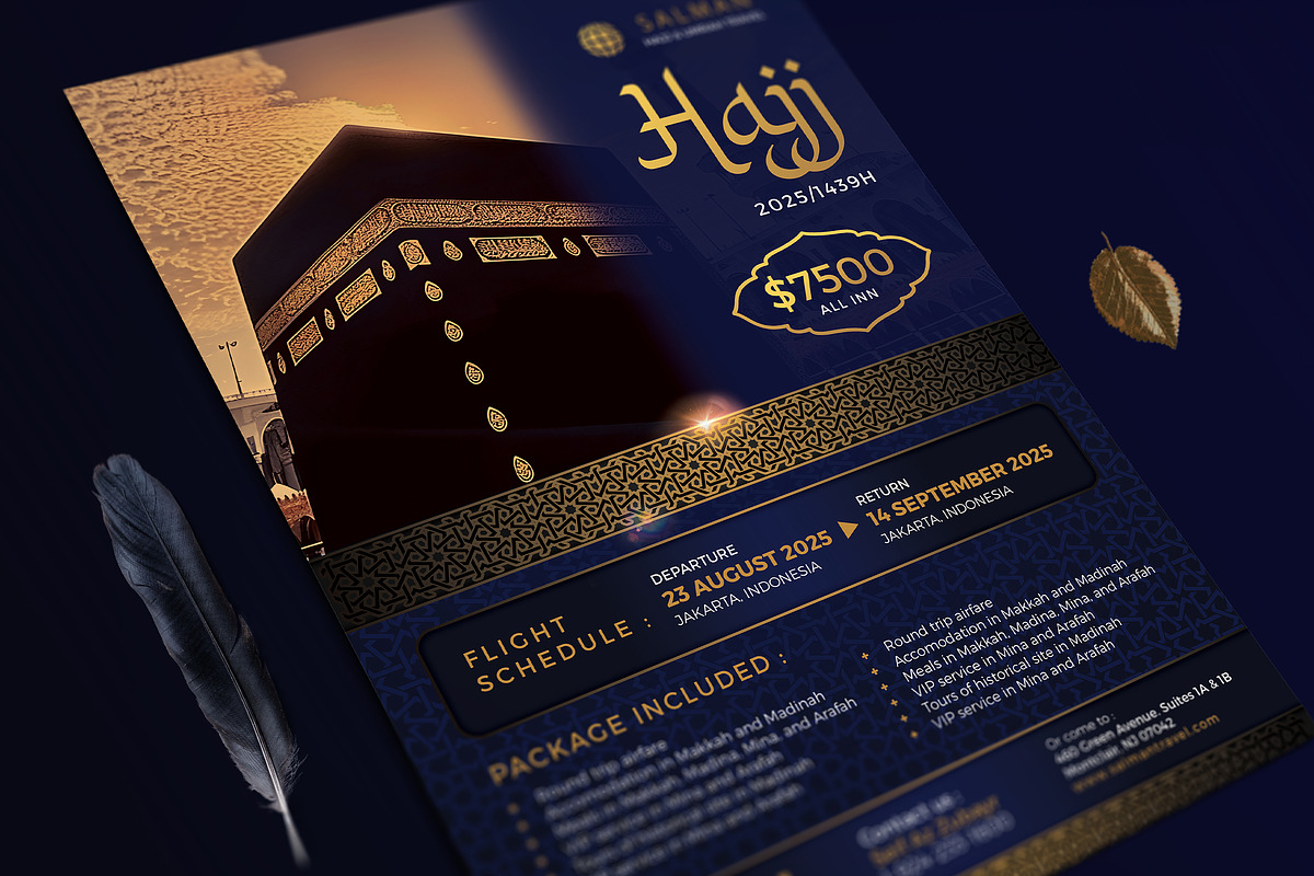 Hajj Flyer, a Flyer Template by Aarley Kaiven