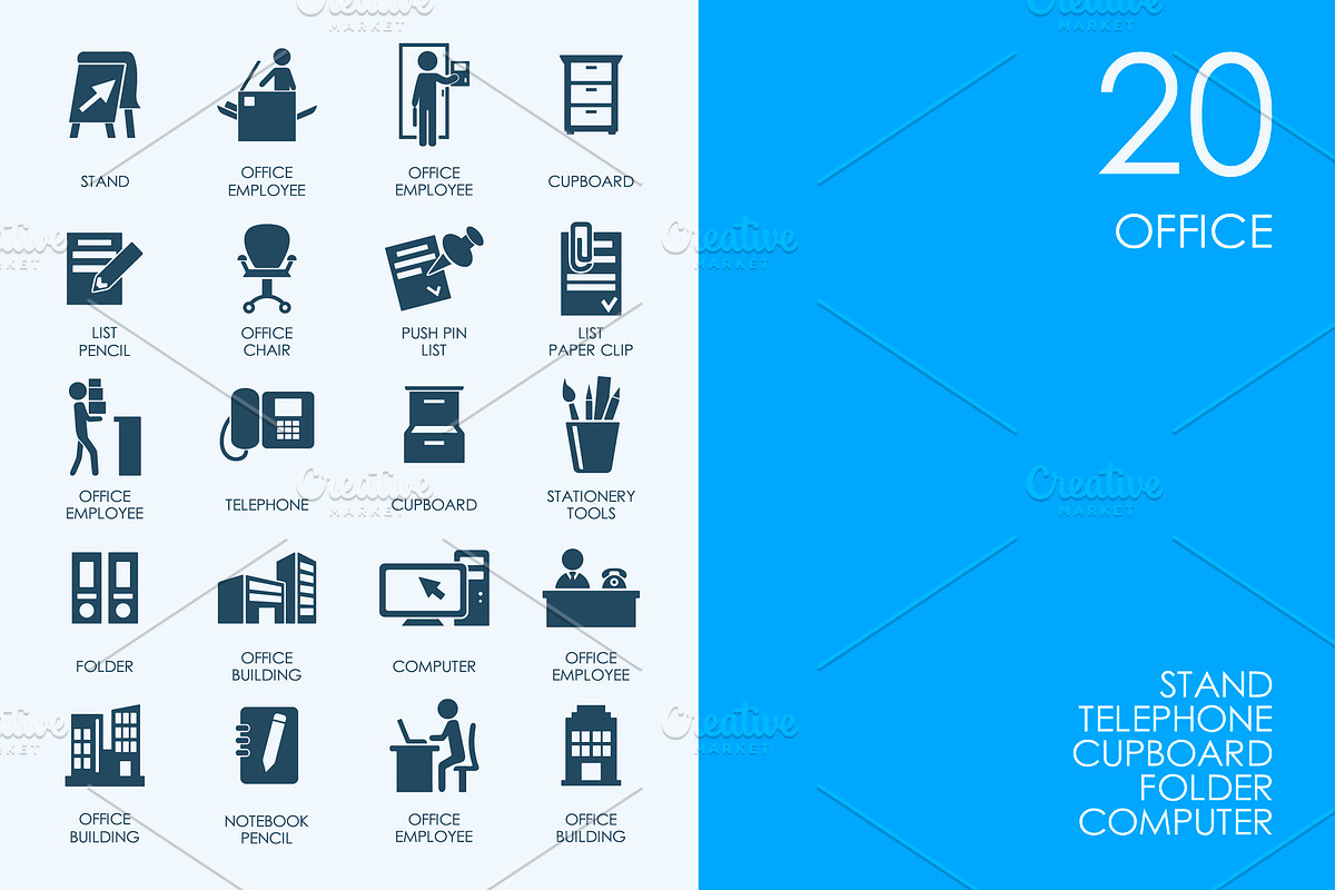 Office icons, an Icon by Palau (Photo 1 of 2)