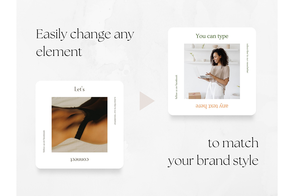 70 Swimwear Store/Shop Posts, a Social Media Template by PatternLab. (Photo 6 of 9)
