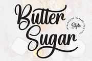Butter Sugar | Script Font, a Handwritten Font by Scratchones (Thumbnail 1 of 9)