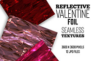 Reflective Valentine Foil Textures, a Texture Graphic by Skritch Studio (Thumbnail 1 of 6)