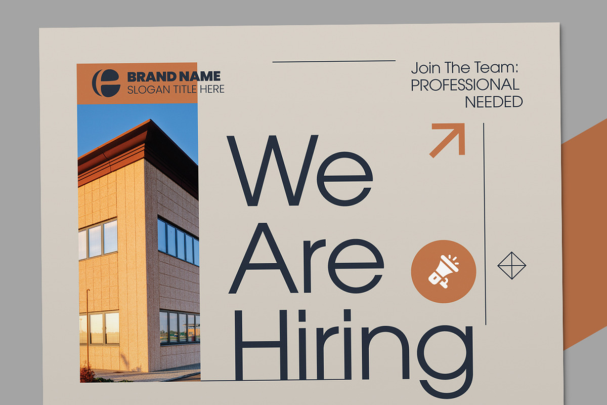 Hiring Announcement Flyer Template, a Flyer Template by ContestDesign (Photo 2 of 4)