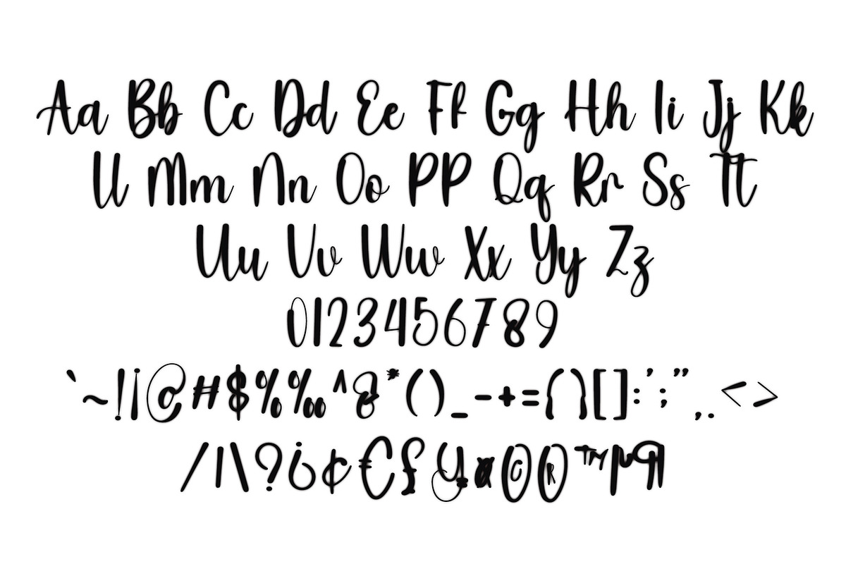 Kitchen, a Handwritten Font by InermediaSTUDIO (Photo 5 of 8)