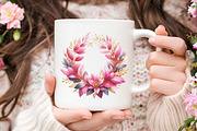 Pink Autumn Sublimation Clipart, an Illustration by RobertsArt (Thumbnail 7 of 7)