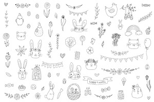 Vector Easter Clip Art Collection