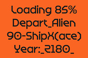 CS General – Futuristic Display Font, a Sans Serif Font by Craft Supply Co. (Thumbnail 7 of 8)