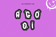 Grackio - Graffiti Font, a Handwritten Font by Iqsiart Studio (Thumbnail 7 of 7)