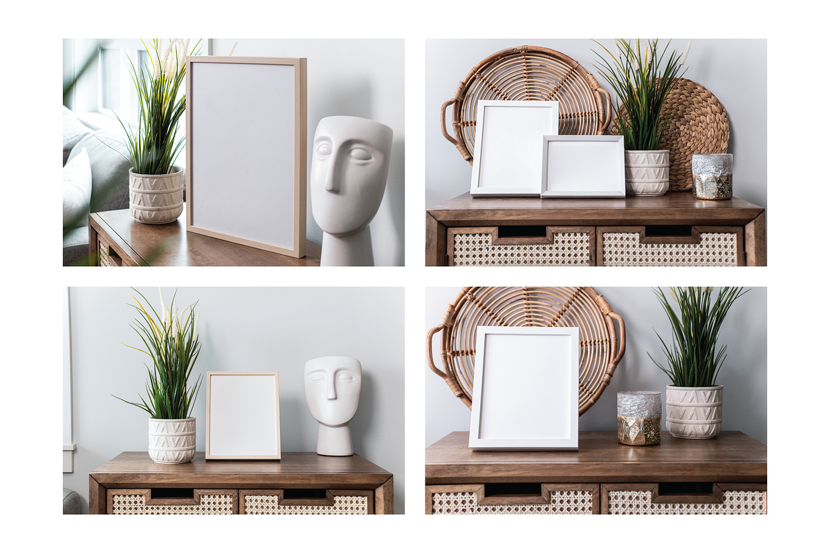 Frame Mockup Bundle - Minima, a Household Mockup by Saguaro Digital (Photo 3 of 10)