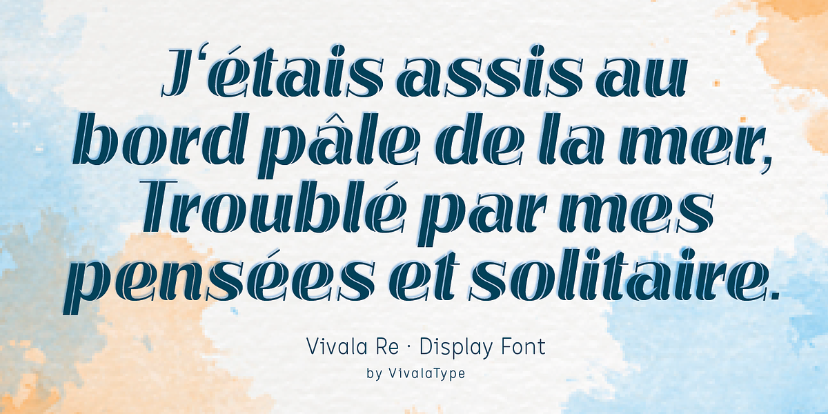 Vivala Re, a Font by VivalaType (Photo 8 of 8)