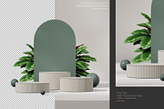 5 Podium with Transparent Background, a Background Graphic by faustudio (Thumbnail 3 of 7)