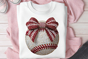 Baseball Bow PNG Sports Softball, a Sport Illustration by SugarCloudStudioArt (Thumbnail 5 of 6)