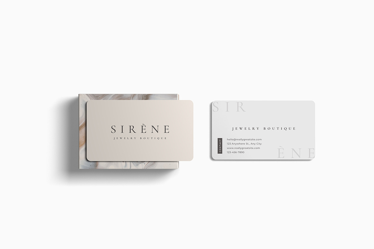 Minimalist Business Card Mockup, a Print Template by zuhraabdullah (Photo 7 of 11)