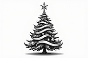 Holiday Window Christmas Tree Bundle, an Illustration by Amazin_art (Thumbnail 16 of 21)