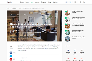 WordPress Minimal Blog Theme