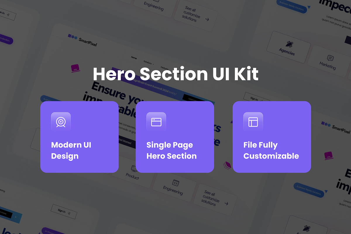 AI Design Tool Hero Header, a Templates & Theme by SquidPixey