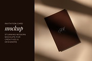 Minimalistic Invitation Card Mockup, an Advertising Mockup by The Ethical Agency (Thumbnail 2 of 2)