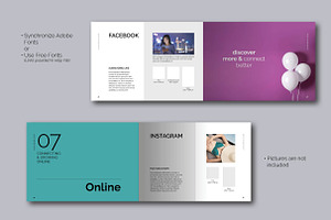 Brand Guide Brochure InDesign Layout