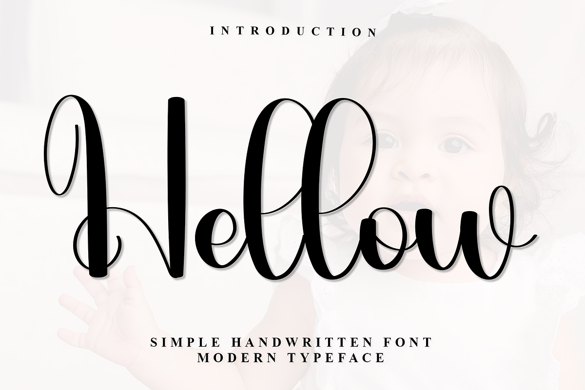 Hellow, a Script Font by FreshTypeINK (Photo 1 of 7)