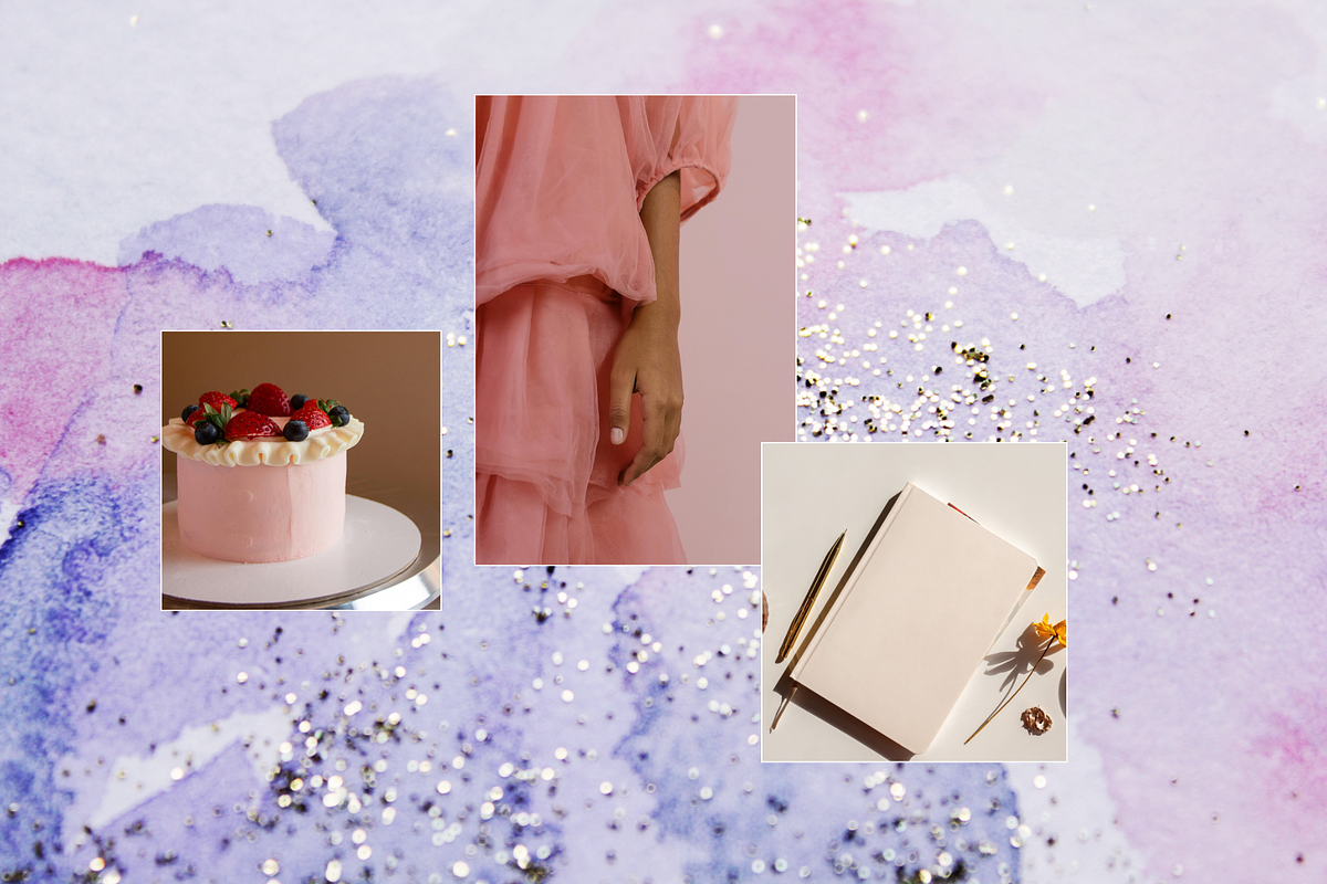 Soft Glitter Watercolor Backgrounds, a Background Graphic by eclosque (Photo 8 of 28)