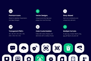 Cybersecurity and Hacking Icons, a Duotone Icon by Brickclay (Thumbnail 2 of 5)