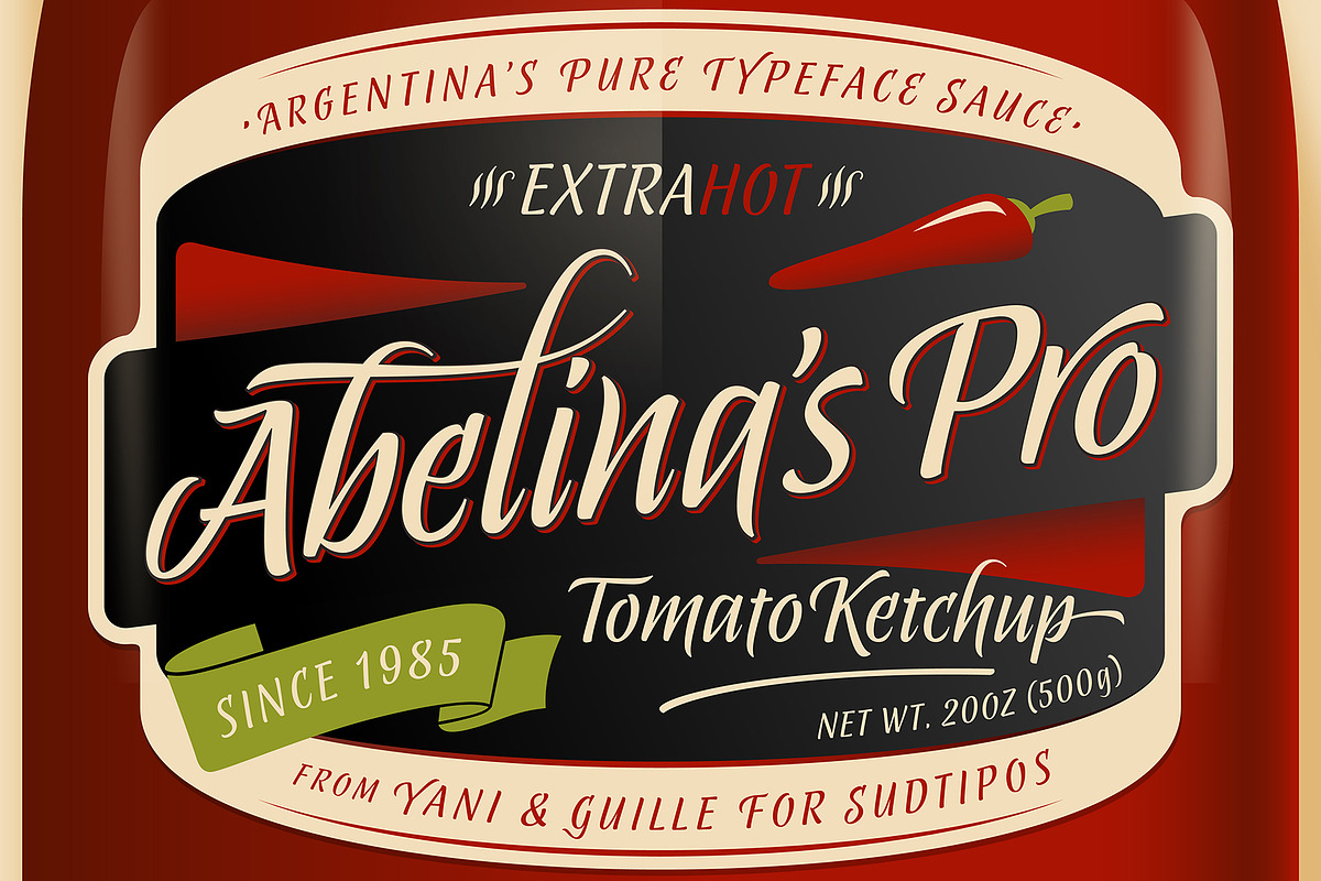 Abelina Pro, a Script Font by Sudtipos (Photo 3 of 5)