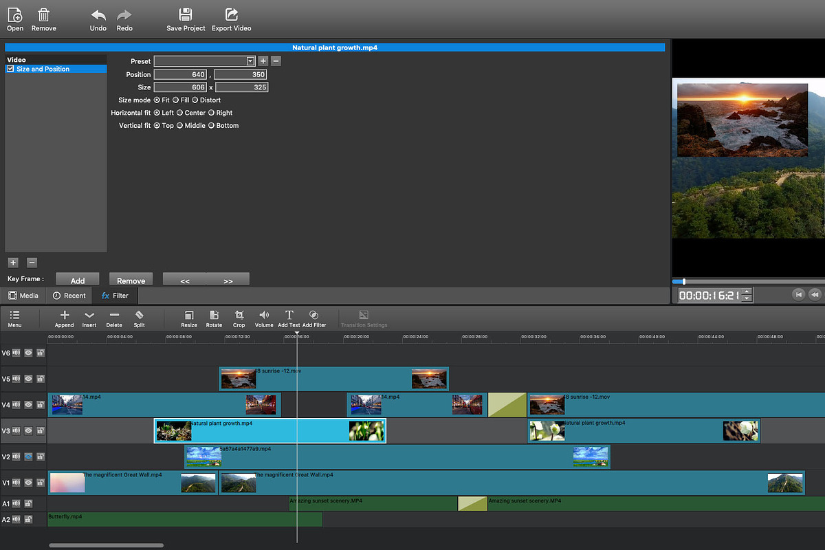 MovieMator Video Editor Pro for Win, an Action Add-On by EffectMatrix (Photo 2 of 3)