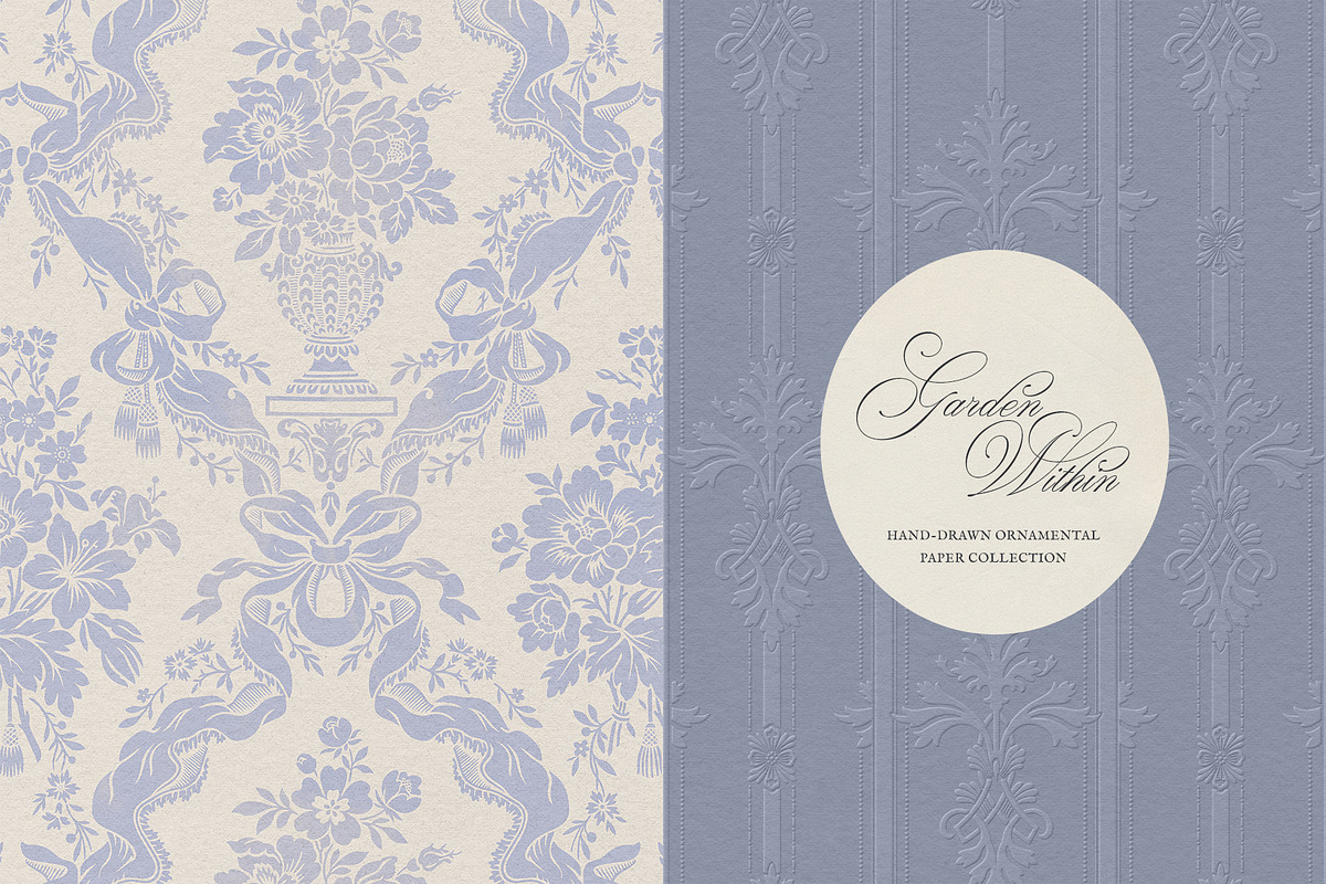Garden Within: Vintage Floral Papers, a Texture Graphic by alonahaidash (Photo 5 of 27)