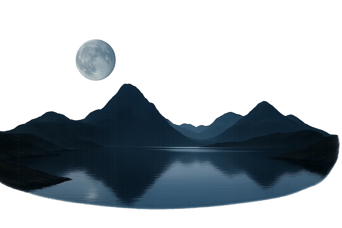 Mid autumn festival landscape with f, an Illustration by Dvoevnore photos