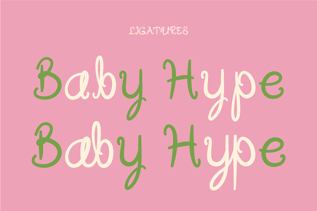 Cusie - Playful Bubbly Font, a Handwritten Font by Huge Dream Studio (Photo 5 of 8)