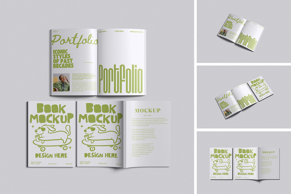 Book Mockup, a Books & Magazine Mockup by Afif_studio (Photo 1 of 5)