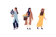 Flower market, outdoor florist shop, a Person Illustration by Good Studio (Thumbnail 3 of 3)