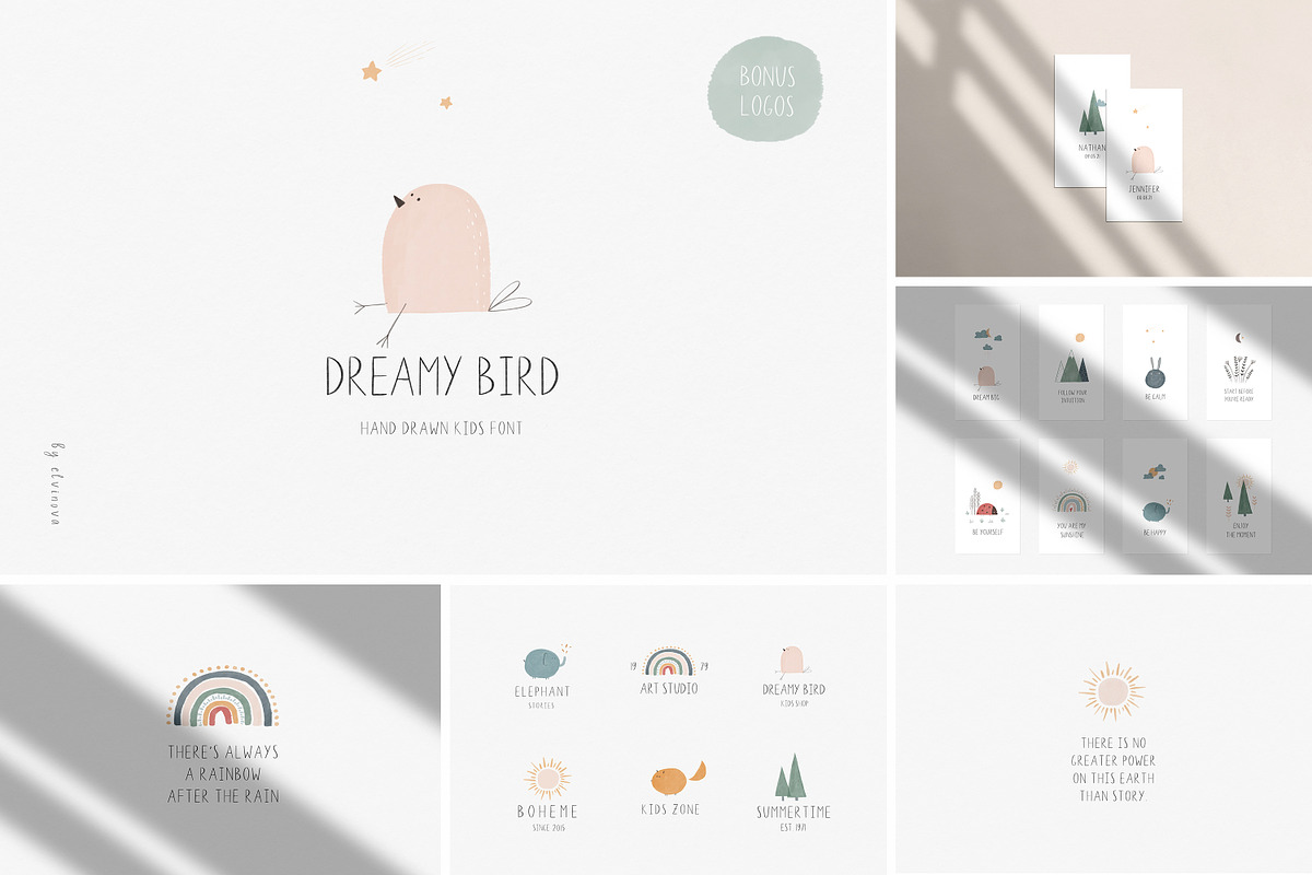 Best Seller Font Bundle, a Font by elvinova (Photo 12 of 13)