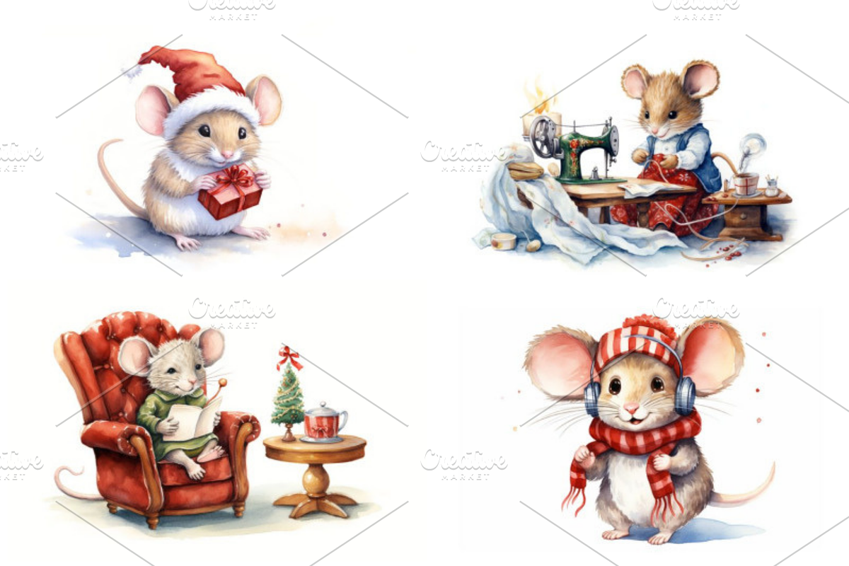 Jolly Jingles Bundle, a Seasonal Illustration by artsy-fartsy (Photo 4 of 7)
