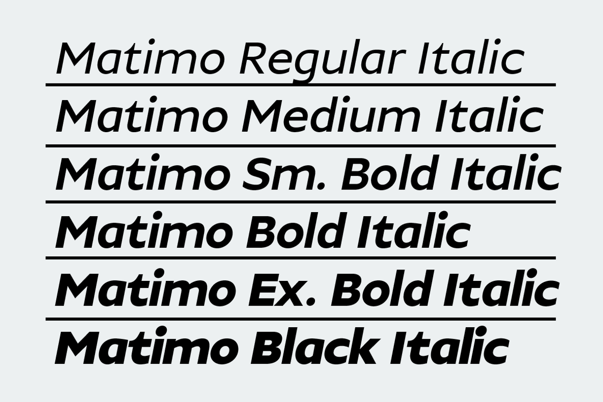 Matimo Humanist Sans Serif, a Sans Serif Font by Yukita Creative (Photo 8 of 11)