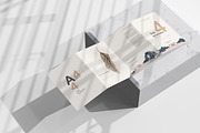 A4 Size Four Fold Brochure Mockup, a Print Template by pmvch (Thumbnail 9 of 20)