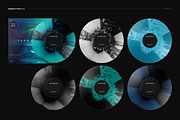 Vinyl Record & Cover Mockup Set, a Merchandise Mockup by creatsy5 (Thumbnail 7 of 54)