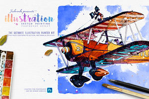 Illustration Sketch PS Action