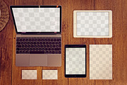 Stationery Mockup 03, an iPad Mockup by 4to Pixel (Thumbnail 2 of 2)