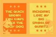 Zalino - Retro Display Font, a Sans Serif Font by HAN (Thumbnail 3 of 9)