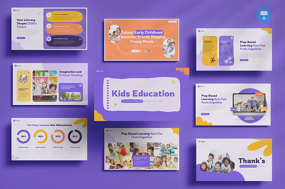 Kids Education Keynote Presentation preview 8