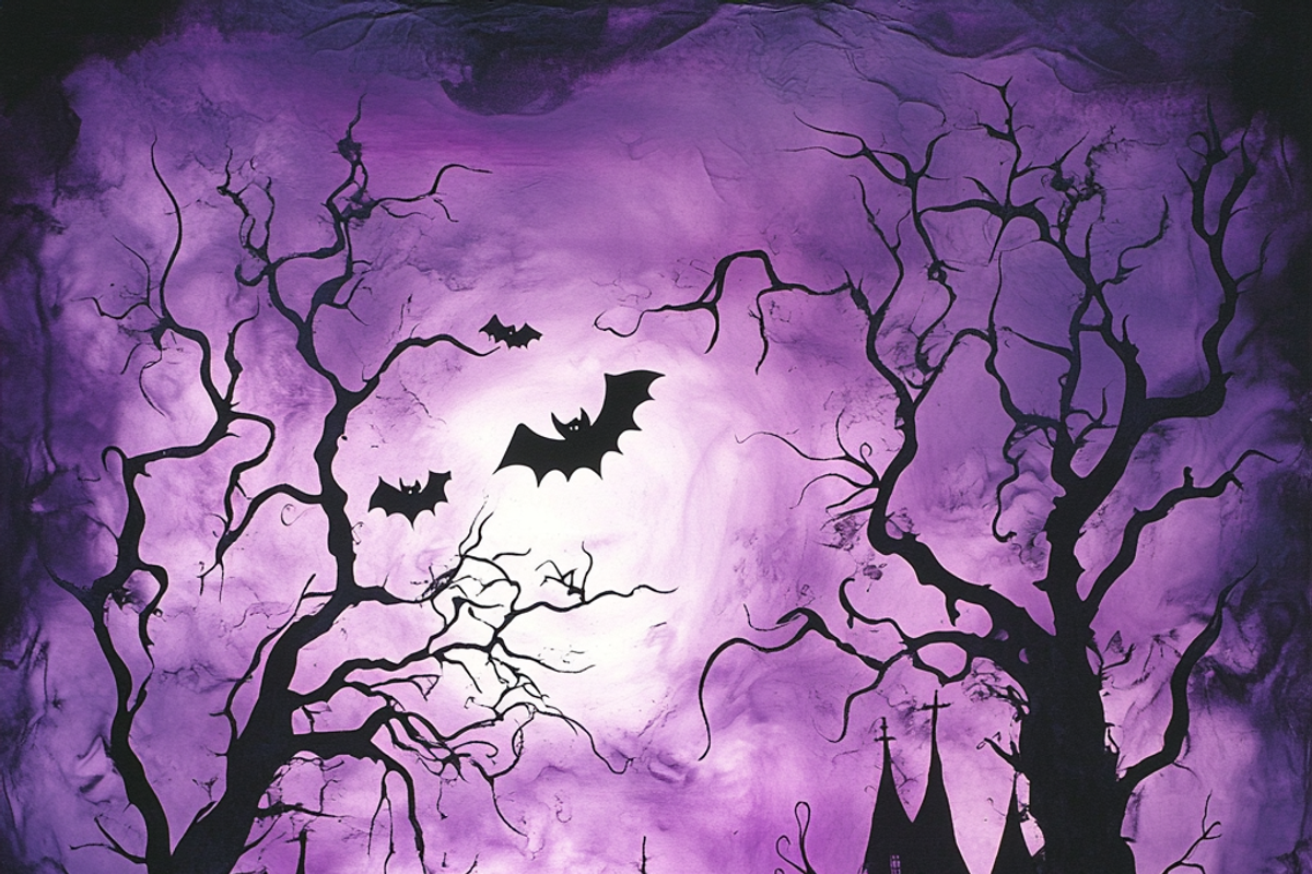 Spooky Silhouettes, a Background Graphic by Printable Treasure (Photo 10 of 10)