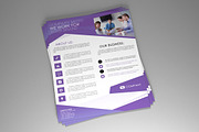 Corporate PSD flyer triangle, a Flyer Template by RudanStudio (Thumbnail 1 of 6)