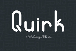 Quirk font family
