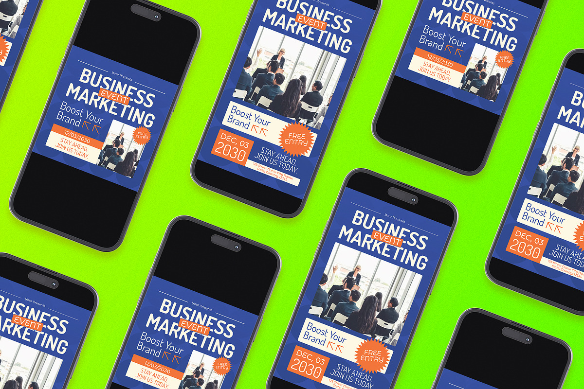 Business Marketing Flyer Set, a Flyer Template by Aiyari Graphic (Photo 2 of 3)