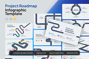 Roadmap Infographics Google Slide, a Presentation Template by Annora Studio (Thumbnail 1 of 5)