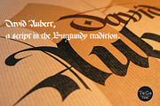 David Aubert, a Blackletter Font by TeGeType foundry (Thumbnail 1 of 6)