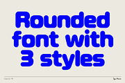 Capsule TM – Soft Modular Font, a Sans Serif Font by Type Mania (Thumbnail 2 of 11)