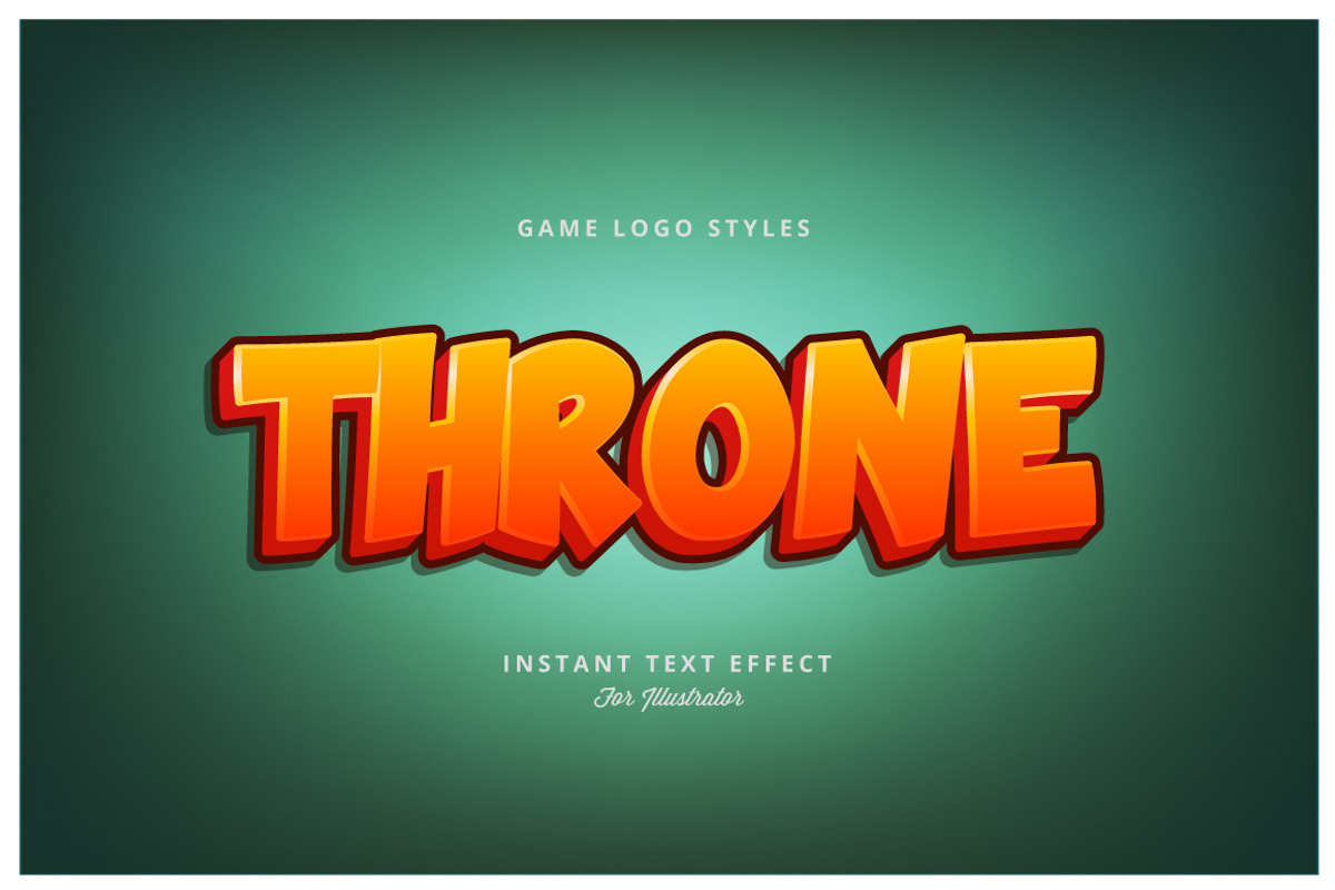 Game Styles for Illustrator, a Layer Style Add-On by Vector Galore (Photo 4 of 11)